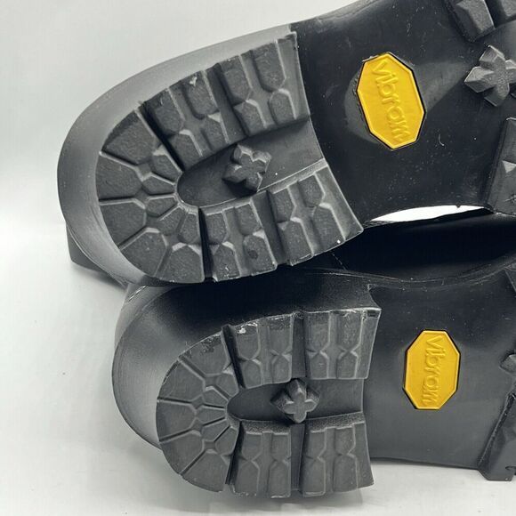 Carolina 9" Maple Steel Toe Work Boot Black Leather Mens Size 8.5 D Made in Usa - Picture 10 of 14